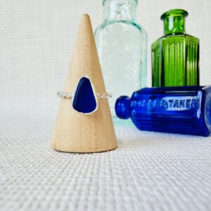 Size M - Sea Glass Ring