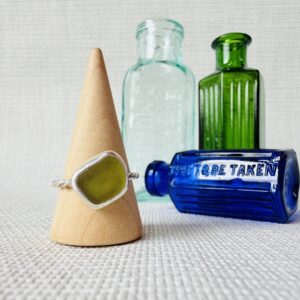 Size S - Sea Glass Ring