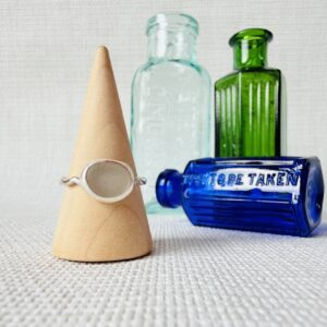 Size P - Sea Glass Ring