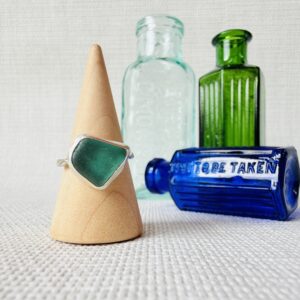 Size M - Sea Glass Ring