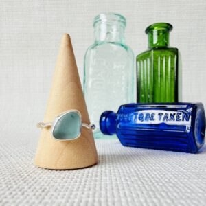 Size T - Sea Glass Ring