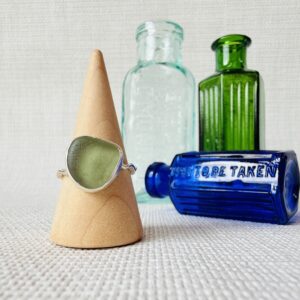 Size P - Sea Glass Ring