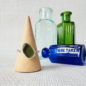 Size P - Sea Glass Ring