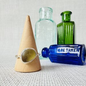 Size U - Sea Glass Ring