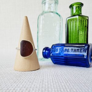 Size M - Sea Glass Ring