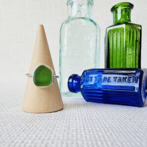 Size M - Sea Glass Ring