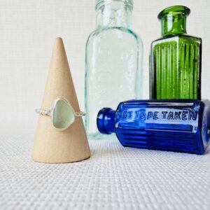 Size M - Sea Glass Ring
