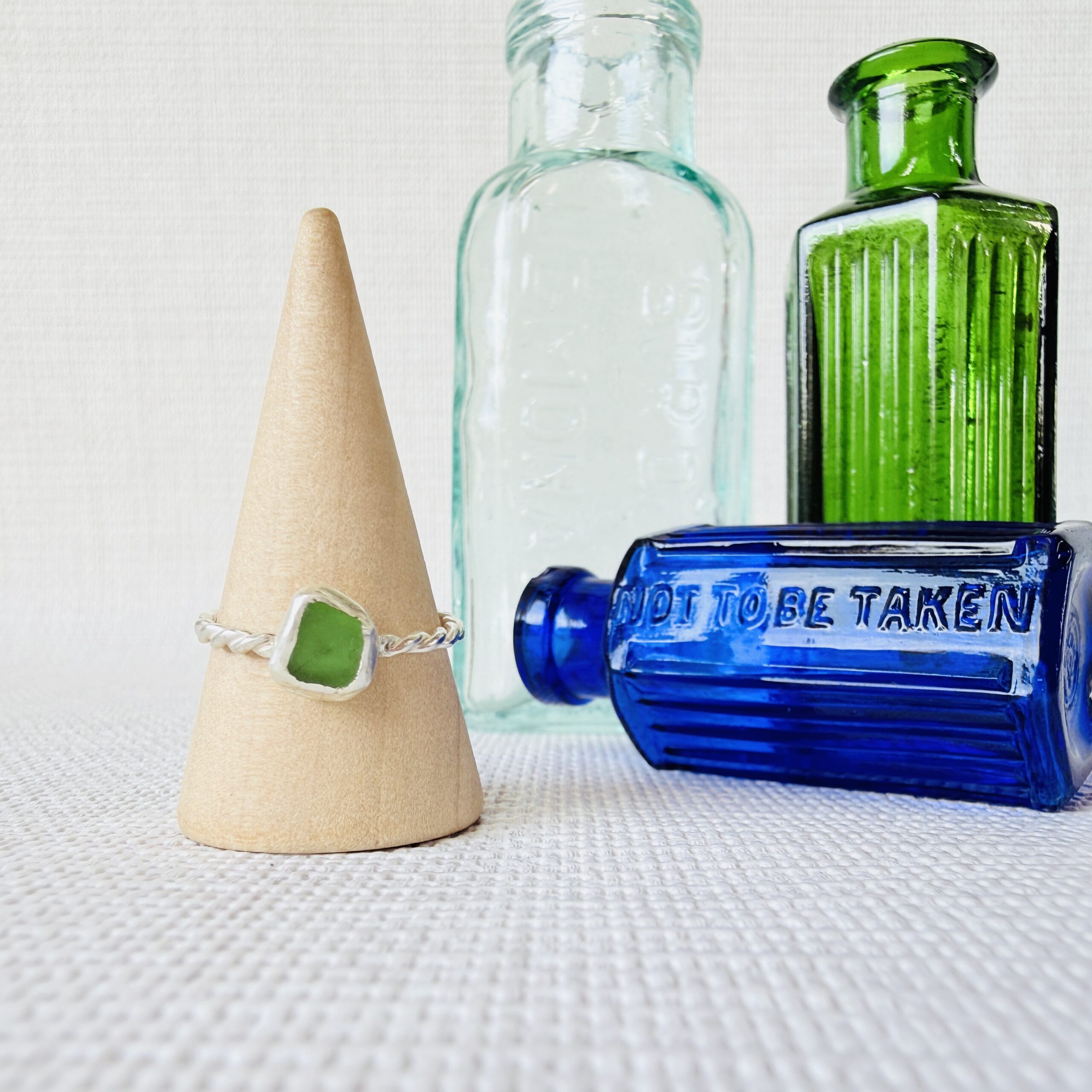 Size Q - Sea Glass Ring
