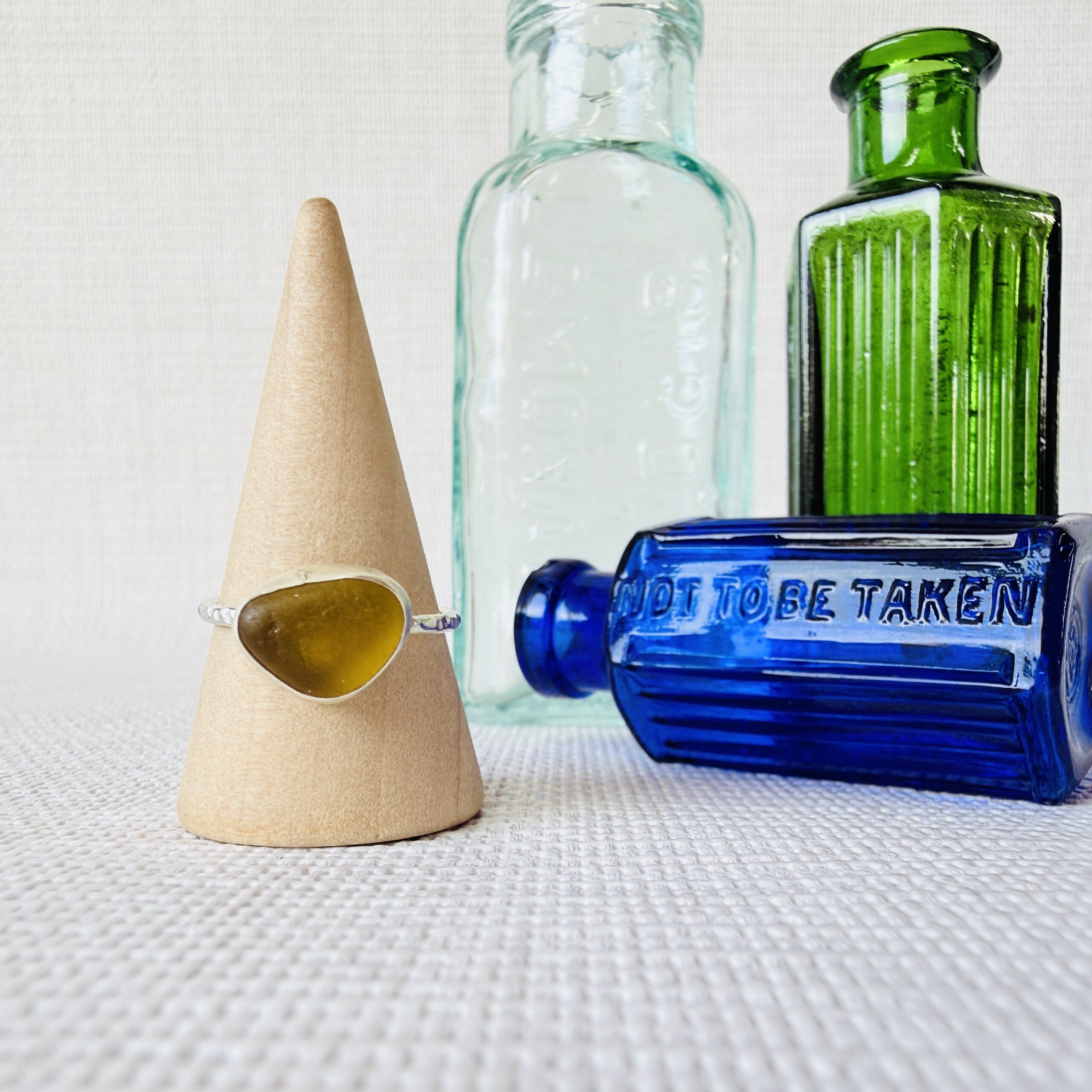 Size Q - Sea Glass Ring