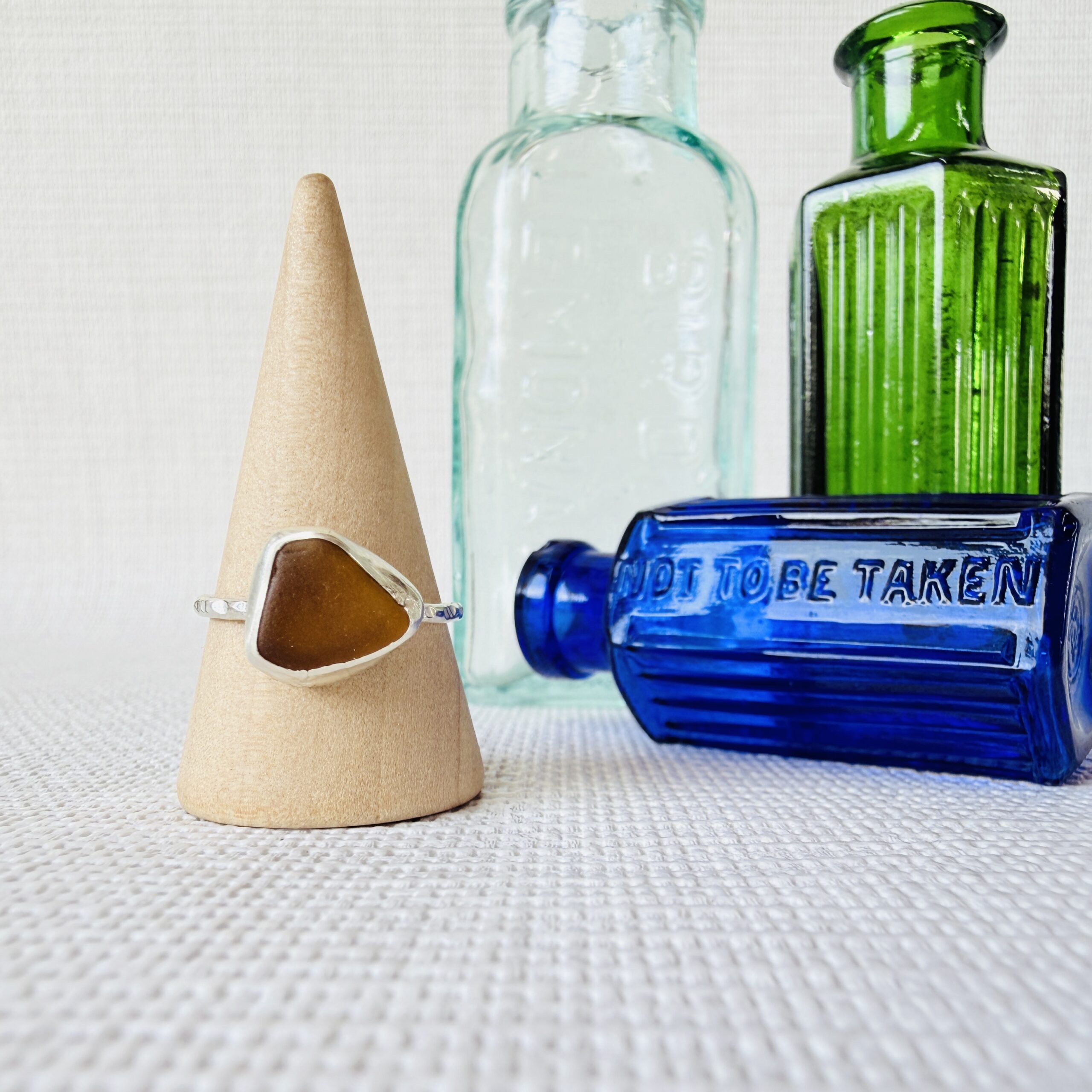 Size R - Sea Glass Ring