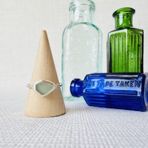 Size P - Sea Glass Ring